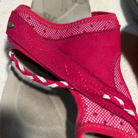 Merrell Rose Red Toe Slip in Sandals Sz 11 - Picture 6 of 10